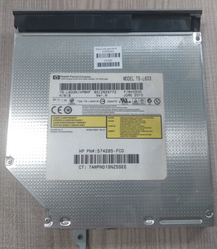 Lettore dvd notebook hp - lettore, cd-dvd