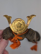 Two Iron Kabuto Helmets