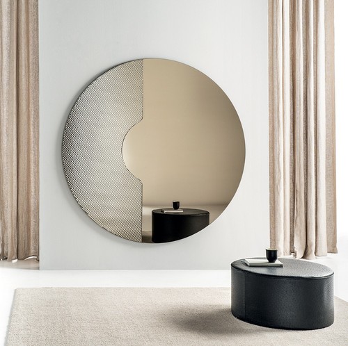 Specchio parete tondo con - da,