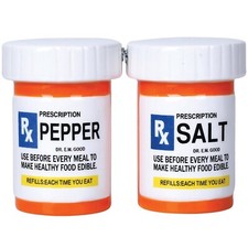 Pacific Giftware RX Farmacia Bottiglie Prescrizione Ceramica Magnetico Sale e Pe...