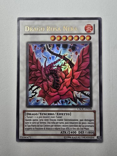 Yugioh drago rosa nera ultra - yugioh!,