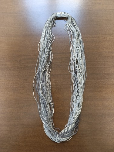 Collana torchon vetro di - torchon, in