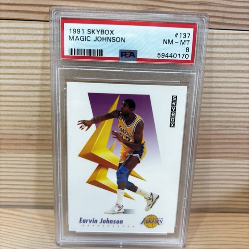 1991 skybox 137 earvin magic - 1991, #137