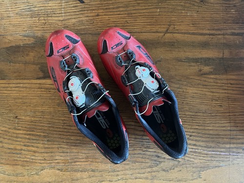Scarpe strada rosso opaco - da,