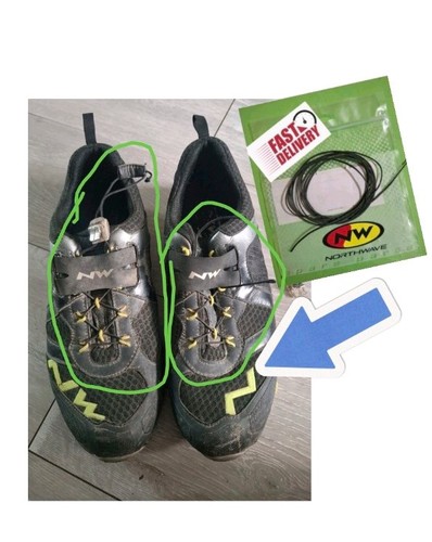 Set lacci scarpe ciclismo - 2x,