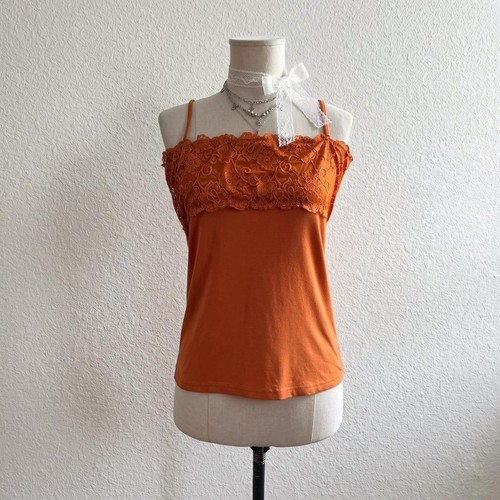 Canotta arancione - , y2k