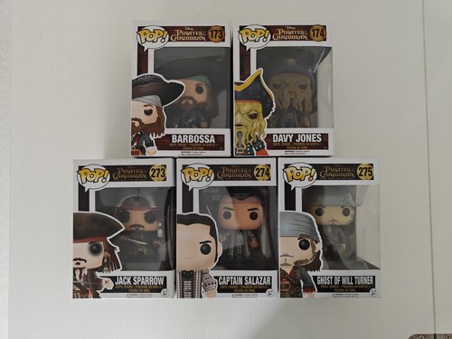 Lotto funko pop pirati dei - lotto, 5