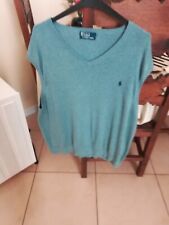 Polo by Ralph Lauren maglione smanicato uomo gilet vintage 2XL 3XL oversized 