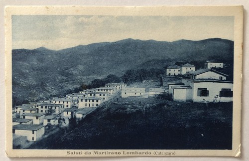 Cartolina martirano lombardo - cartolina,