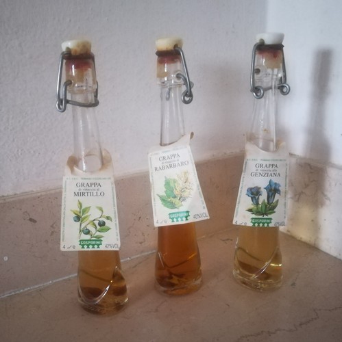 Bottiglie mignon grappa - mignon,