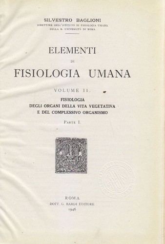 Elementi fisiologia umana - elementi, di