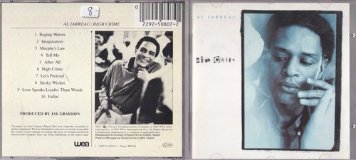 Jarreau high crime cd - jarreau, –