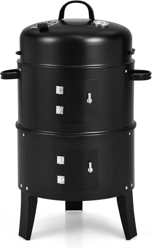 Charcoal smoker - charcoal,