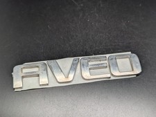 CHEVROLET AVEO LOGO SIGLA EMBLEMA FREGIO STEMMA SCRITTA BADGE TARGA TARGHETTA