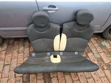 Mini Cooper R56 2009 Medio Cuero Interior SPORTS Crema Paño Trasero Asientos