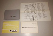 Cartella di bordo con manuale