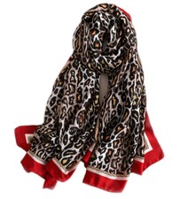 Foulard 180 X 90 cm Soie motif