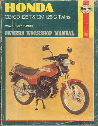 Manuale honda cb125 - manuale, t