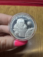 SAN MARINO MONETA COMMEMORATIVA 5 EURO 2009 KEPLERO ASTRONOMIA ARGENTO SM1