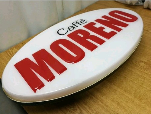 Insegna luminosa caffè moreno - insegna,