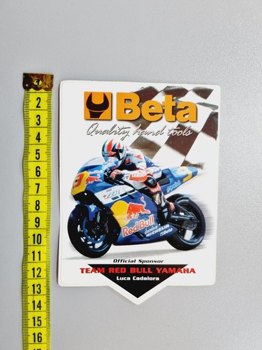 Adesivo beta luca red - red, bull