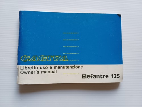 Cagiva elefantre 125 1986 - elefantre,