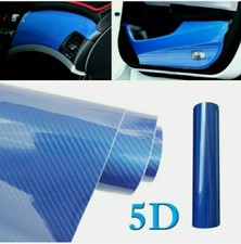 Pellicola Carbonio Blu Blue 5D