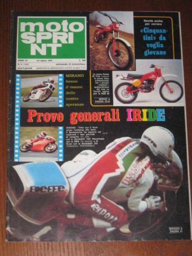 Motosprint 1979 morbidelli - 1979/9,