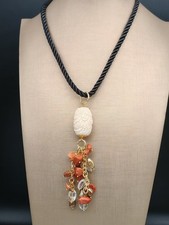 Collana donna ciuffo corallo