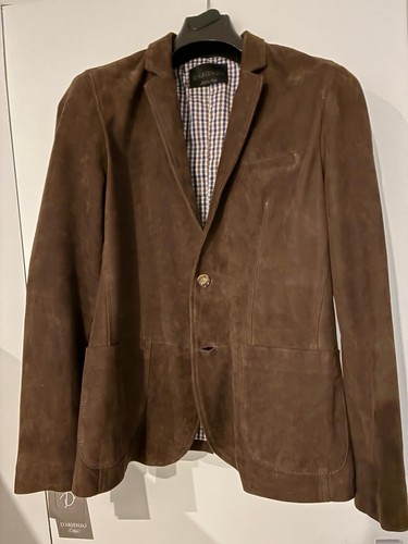 Giacca uomo pelle scamosciata - pelle,