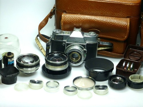 Kodak retina reflex set - retina, +