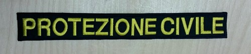 Patch toppa protezione civile - toppa,