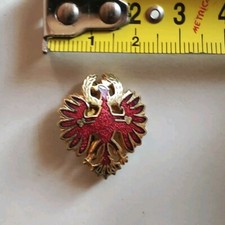 SPILLA DISTINTIVO VIPITENO Metallo Smaltata VINTAGE pin badge NEVE SCI TRENTINO 
