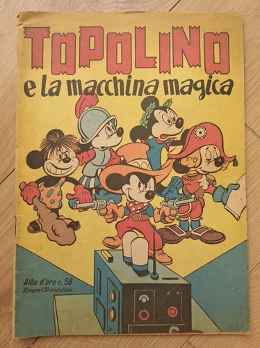 Topolino macchina magica - e,