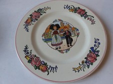 DORTU VERET earthenware plate