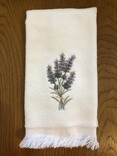 Asciugamano da dito ricamato