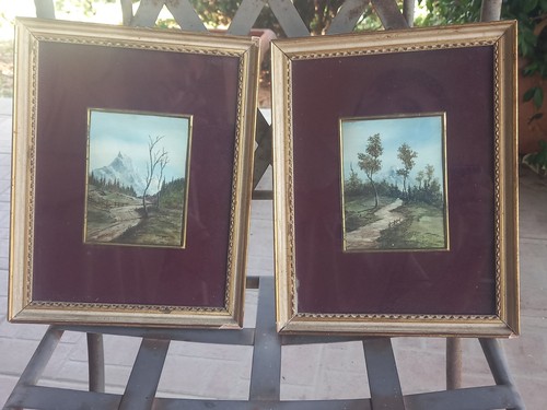 Dipinti olio legno - 2,