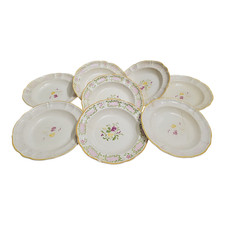 Old Lotto di 8 Piatti Fondi in