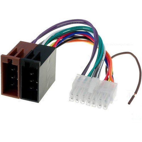 Cavo iso kenwood pin - pin, bianco