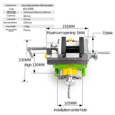 Banco da lavoro 3 pollici con