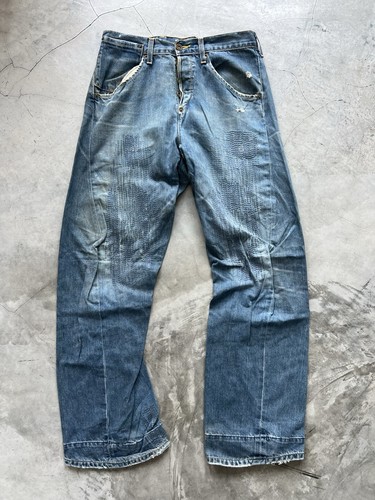 Fibbia jeans intrecciata