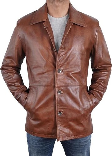 Cappotto auto uomo pura - uomo, pelle