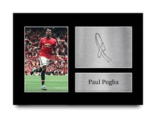 Autografo Paul Pogba firmato