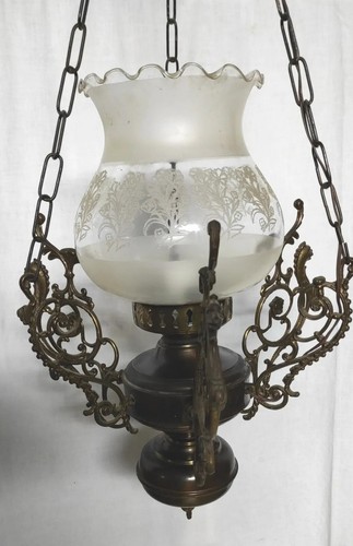 Antico lampadario lanterna - ,
