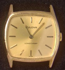Bulova Longchamp Tonneau Men's