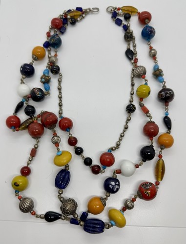 Collana vintg fili commercio - vintg,