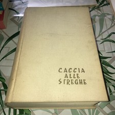 GIUSEPPE BONOMO - CACCIA ALLE STREGHE - PALUMBO, 1959 No Sovracopertina