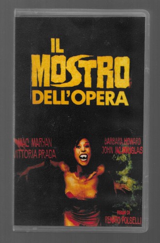Mostro dell opera - mostro, (vhs)