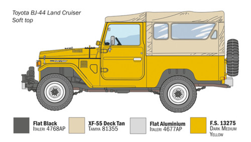 Italeri toyota land cruiser - italeri,
