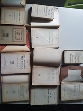 Vecchi Libri anni 50 scolastici in italiano, inglese e francese